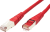Патч корд 5 метров, FTP4, медный, cat.5e, кабель для интернета RJ45, сетевой кабель ethernet, с переходником RJ-45 на RJ-45 в комплекте, красный
