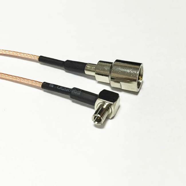 Комплект пигтейлов FME-male - TS9, кабель RG316, 50 Ом, 15 см, 5 шт