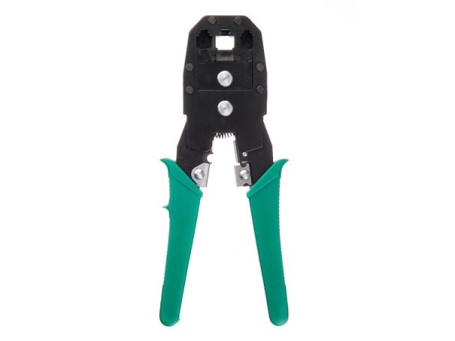 Инструмент для обжима витой пары (кримпер), TL-200/GS-315 под RJ-45, RJ-11, RJ-12, со стриппером в комплекте Инструмент для обжима витой пары (кримпер), TL-200/GS-315 под RJ-45, RJ-11, RJ-12, со стриппером в комплекте