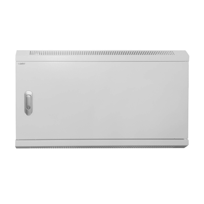 Шкаф настенный 9U серия DUO (600х550х500), 2-х секционный, передняя дверь металл, собранный, серый Netko Шкаф настенный 9U серия DUO (600х550х500), 2-х секционный, передняя дверь металл, собранный, серый Netko