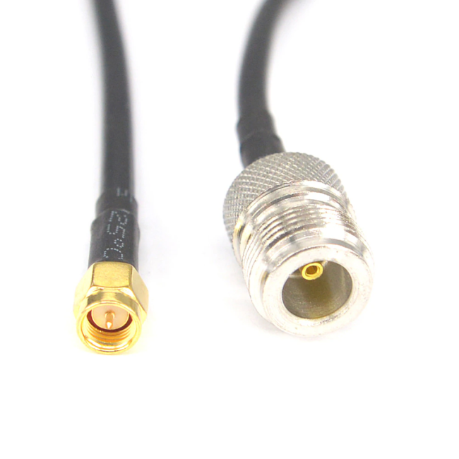 Кабельная сборка RG-58 (N-female - SMA-male), 30 метров