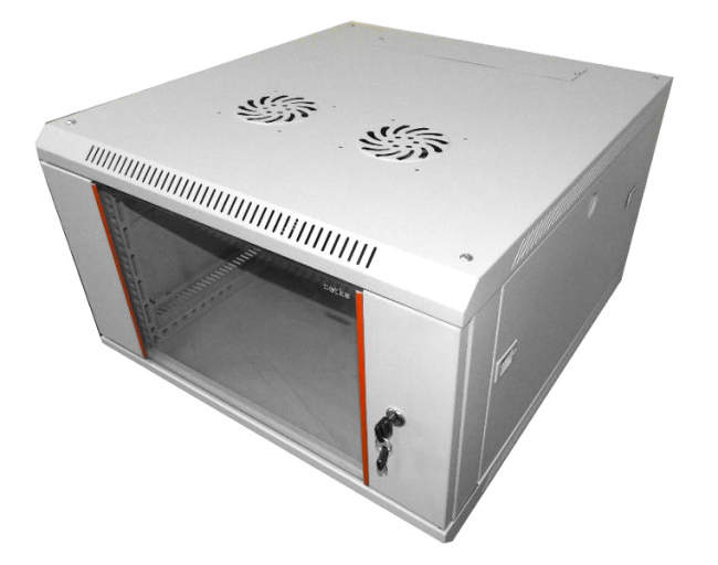 Шкаф настенный 12U серия WM (600х650х635), передняя дверь стекло, разборный, серый Netko Шкаф настенный 12U серия WM (600х650х635), передняя дверь стекло, разборный, серый Netko