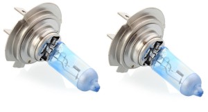 Лампа галогенная LYNXAUTO SUPER WHITE H7 12V 55W PX26D (Комплект - 2шт.)