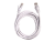 Патч корд 3 метра, UTP4, cat.5, медный, интернет кабель RJ45 с переходником RJ-45 на RJ-45 в комплекте, белый