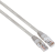 Патч корд 3 метра, UTP4, cat.5, медный, интернет кабель RJ45 с переходником RJ-45 на RJ-45 в комплекте, белый