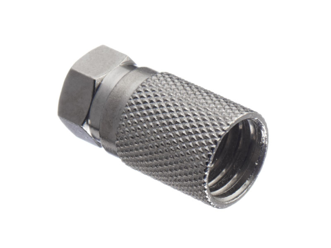 Разъем F-male (папа) для кабеля RG-11, пустой, накручивающийся (FC44-54), Netko, 100 шт.