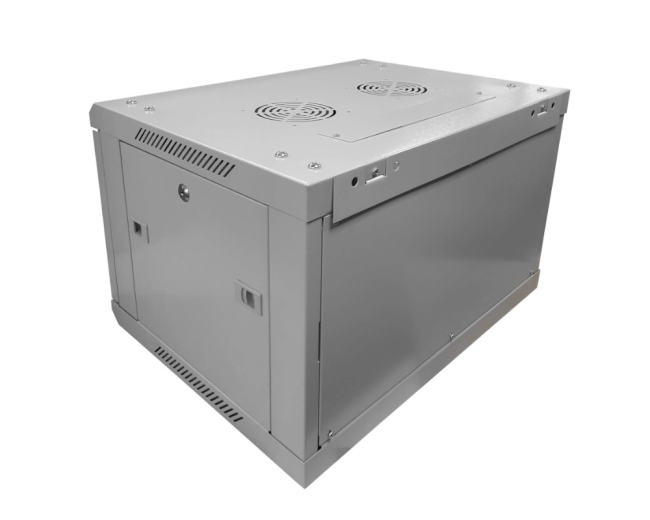 Шкаф настенный 6U серия WMA (Wall Maestro) (600х450х370), передняя металлическая дверь, разборный, серый Netko Шкаф настенный 6U серия WMA (Wall Maestro) (600х450х370), передняя металлическая дверь, разборный, серый Netko