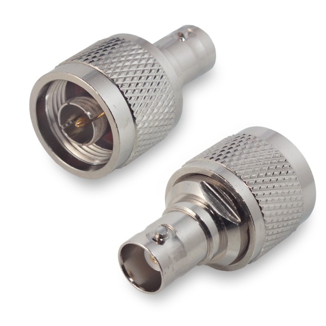 Переходник N-male - BNC-female (NB-312), 50 Ом, 10 шт