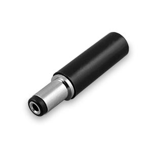 Разъем питания штекер 5,5х2,1 под пайку на кабель (подпружиненные контакты)