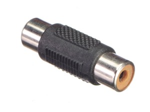 Переходник гнездо RCA-female - RCA-female, Netko, 20 шт
