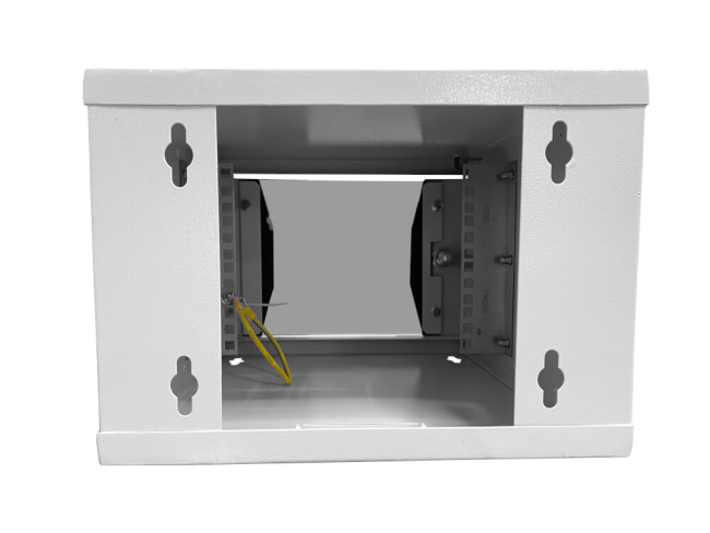 Шкаф настенный 10' 4U серия COMPACT (315х325х225), передняя дверь стекло, серый, Netko Шкаф настенный 10' 4U серия COMPACT (315х325х225), передняя дверь стекло, серый, Netko