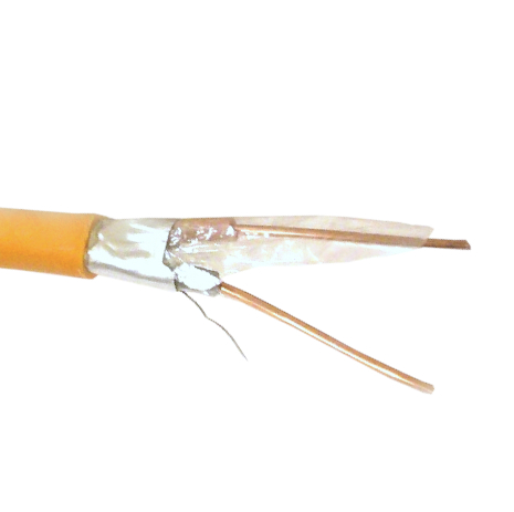 Кабель сигнальный, экранированный, КПСЭнг(А)-FRLS, 1x2x0.75мм2 (0.98мм), оранжевый, ТЕХНОКАБЕЛЬ, 150 метров Кабель сигнальный, экранированный, КПСЭнг(А)-FRLS, 1x2x0.75мм2 (0.98мм), оранжевый, ТЕХНОКАБЕЛЬ, 150 метров