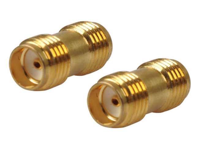Переходник SMA-female - SMA-female, 50 Ом, 2 шт