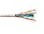 Кабель витая пара UTP4, 23AWG, cat.6, чистая медь, серый, внутренний, с крестовиной, 3 метра