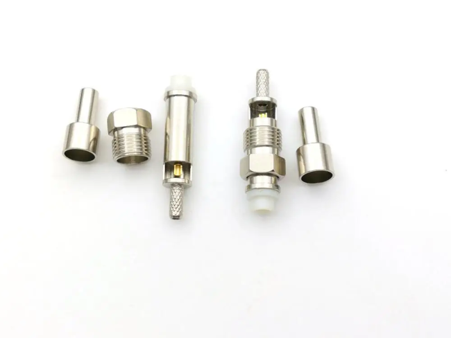 Разъем FME-female под кабель RG174, RG178, RG316, 50 Ом, обжимной под пайку, 1 шт.