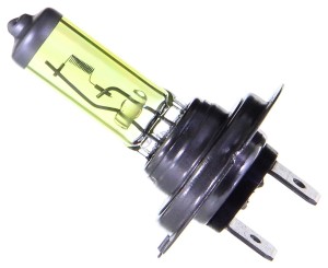 Лампа галогенная LYNXAUTO YELLOW H7 12V 55W PX26D