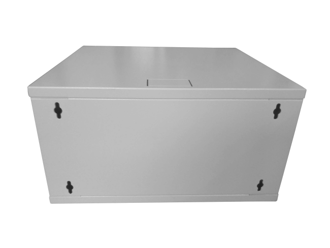 Шкаф настенный 19' 5U серия COMPACT (530х450х279), передняя дверь стекло, серый, Netko Шкаф настенный 19' 5U серия COMPACT (530х450х279), передняя дверь стекло, серый, Netko