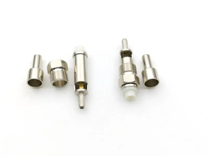 Разъем FME-female под кабель RG174, RG178, RG316, 50 Ом, обжимной под пайку, 2 шт.