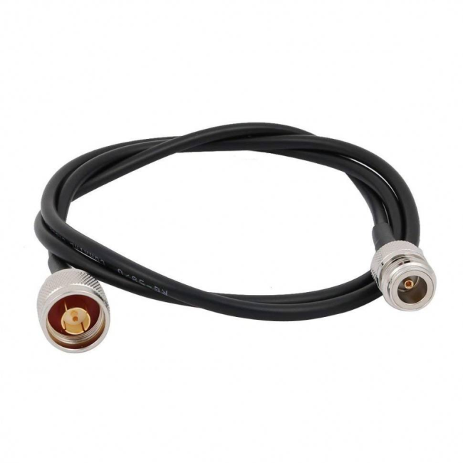 Кабельная сборка RG-58 (N-male - N-female) 0,5 метра