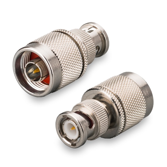 Переходник N-male - BNC-male (NB-311) прямой, 50 Ом, 1 шт Переходник N-male - BNC-male (NB-311) прямой, 50 Ом, 1 шт