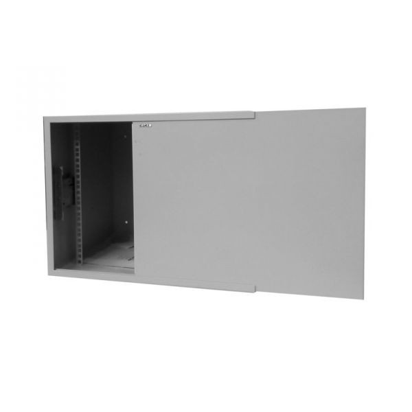 Антивандальный Шкаф 19' 9U пенального типа, (Ш*Г*В 520*400*410мм), направляющие, передняя дверь металл, замок, серый Netko Антивандальный Шкаф 19' 9U пенального типа, (Ш*Г*В 520*400*410мм), направляющие, передняя дверь металл, замок, серый Netko