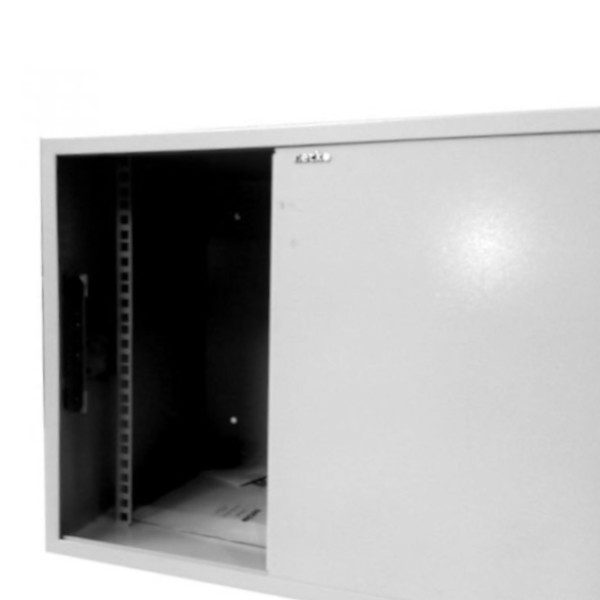 Антивандальный Шкаф 19' 9U пенального типа, (Ш*Г*В 520*400*410мм), направляющие, передняя дверь металл, замок, серый Netko Антивандальный Шкаф 19' 9U пенального типа, (Ш*Г*В 520*400*410мм), направляющие, передняя дверь металл, замок, серый Netko