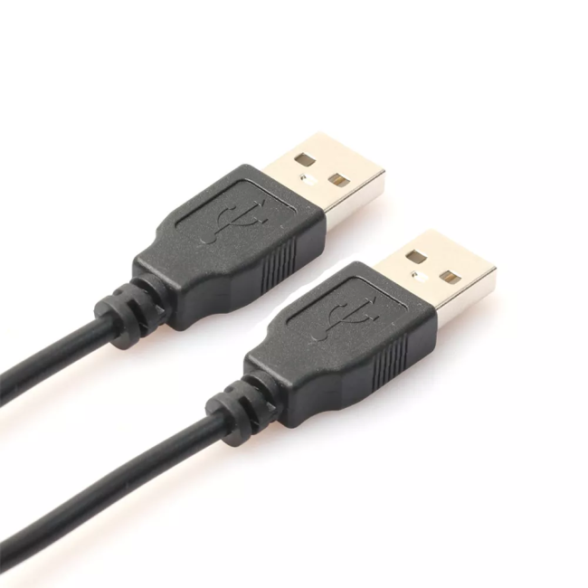 Переходник USB 3.0 (male) на USB 3.0 (male), с передачей данных, 50 см