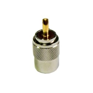 Разъем UHF-male (PL259) под кабель RG59, накручивающийся, 4 шт.