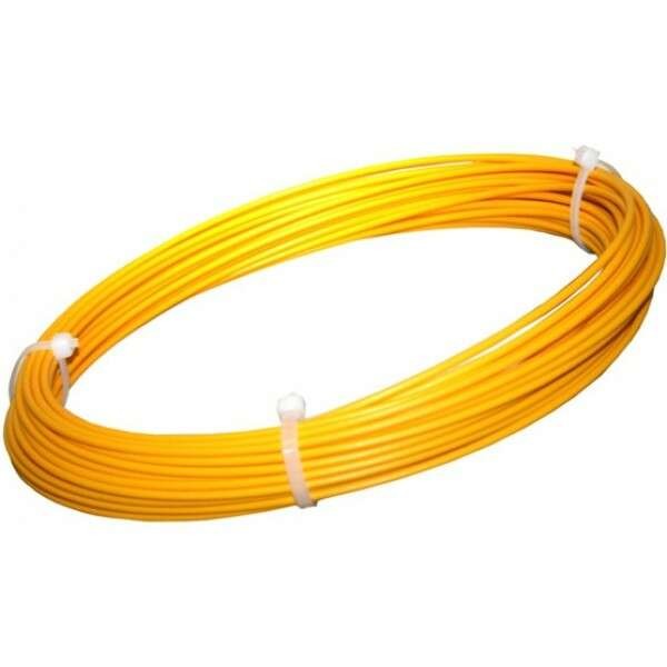 Устройство закладки кабеля (УЗК) повышенной прочности, 5м, стеклопруток с 1 сменным наконечником, диаметр 4,5мм, желтый Устройство закладки кабеля (УЗК) повышенной прочности, 5м, стеклопруток с 1 сменным наконечником, диаметр 4,5мм, желтый