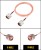 Пигтейл радиочастный (переходник) N-male - N-male, кабель RG316, 50 Ом, 20 см, 1 шт