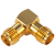 Переходник SMA-female - SMA-female угловой, 50 Ом, 3 шт