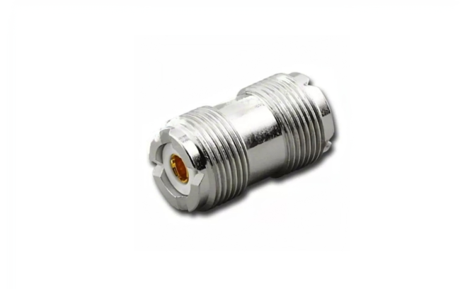 Переходник UHF-female - UHF-female (SO239), 50 Ом, 5 шт