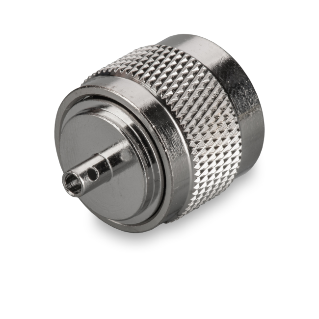 Разъем N-male под полужесткий кабель RG405 (0.086"), сборный, под пайку, 4 шт.