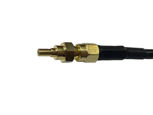 Кабельная сборка RG-58 (RP-SMA-male - CRC9), 0,5 метра