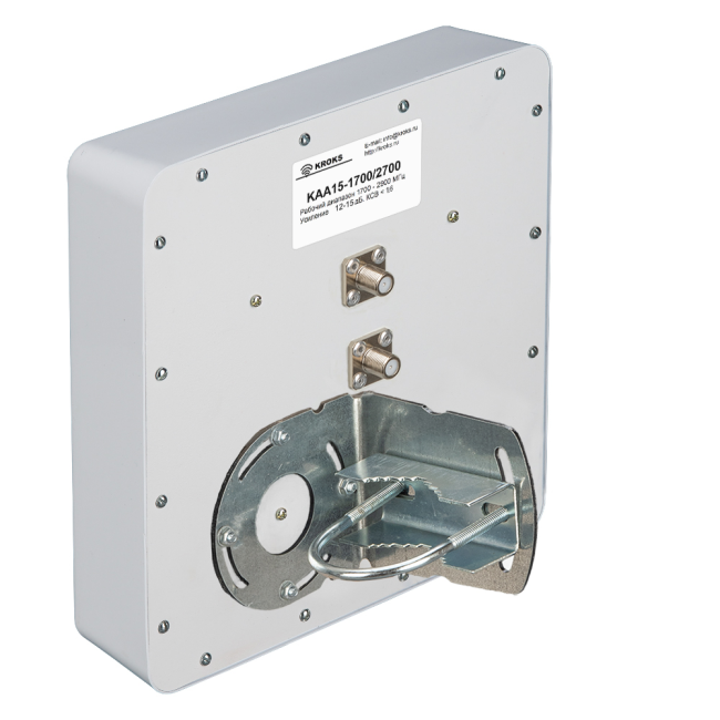 KAA15-1700/2700 направленная широкополосная MIMO панельная антенна Kroks (15дБ) KAA15-1700/2700 направленная широкополосная MIMO панельная антенна Kroks (15дБ)