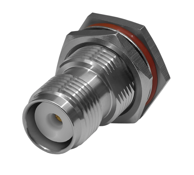 Разъем ТNC-female (T-231L) под кабель RG174, RG178, RG316, 50 Ом, обжимной под пайку, 20 шт.