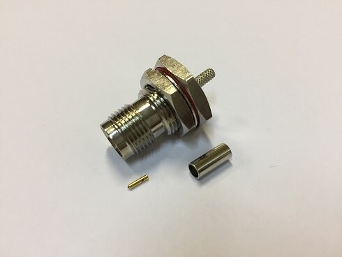 Разъем ТNC-female (T-231L) под кабель RG174, RG178, RG316, 50 Ом, обжимной под пайку, 4 шт. Разъем ТNC-female (T-231L) под кабель RG174, RG178, RG316, 50 Ом, обжимной под пайку, 4 шт.