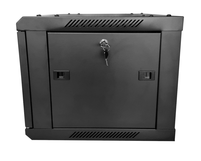 Шкаф настенный 19' 4U серия WMA (Wall Maestro) (600х450х280), разборный, передняя дверь металл, черный Netko Шкаф настенный 19' 4U серия WMA (Wall Maestro) (600х450х280), разборный, передняя дверь металл, черный Netko