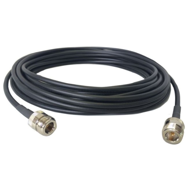 Кабельная сборка RG-58 (N-female - N-female), 1 метр