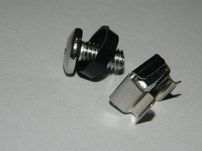 Крепежный набор, крестовой, размер M6 на 12 с прокладкой, 100 шт.