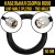Кабельная сборка RG-58 (UHF-male (PL259) - TNC-male), 20 метров