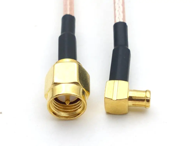 Комплект пигтейлов SMA-male - MCX-male, кабель RG316, 50 Ом, 15 см, 2 шт