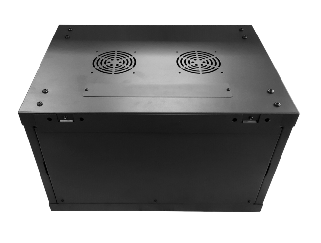 Шкаф настенный 19' 6U серия WMA (Wall Maestro) (600х450х370), разборный, передняя металлическая дверь, черный Netko Шкаф настенный 19' 6U серия WMA (Wall Maestro) (600х450х370), разборный, передняя металлическая дверь, черный Netko