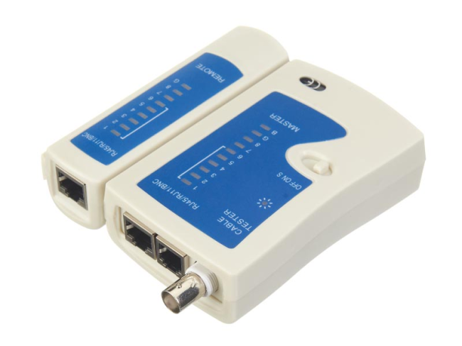 Кабельный тестер RJ45, RJ11, RJ12, BNC (NS 468Bv2) Netko Кабельный тестер RJ45, RJ11, RJ12, BNC (NS 468Bv2) Netko