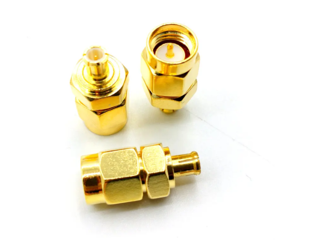 Переходник SMA-male - MCX-male, 50 Ом, 4 шт