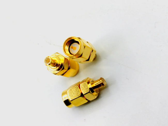 Переходник SMA-male - MCX-male, 50 Ом, 4 шт