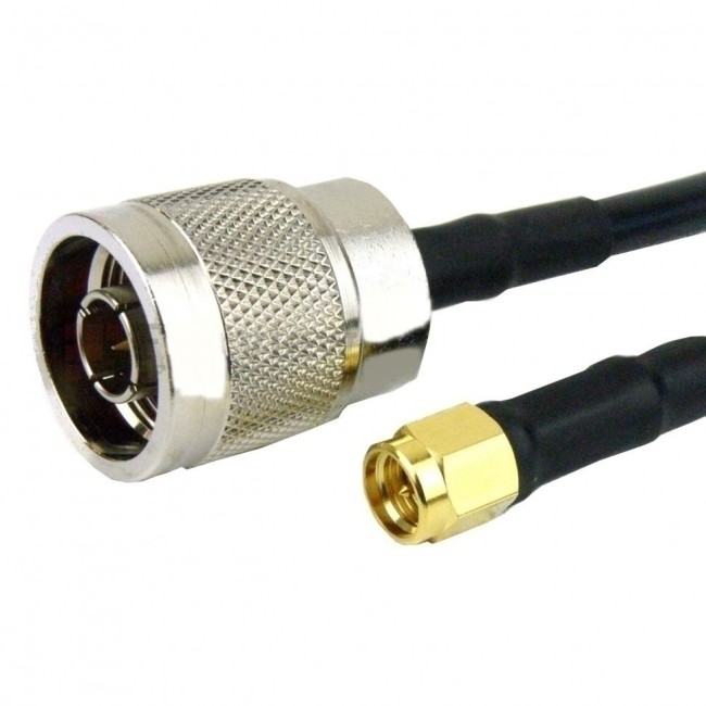 Кабельная сборка RG-58 (N-male - SMA-male), 12 метров Кабельная сборка RG-58 (N-male - SMA-male), 12 метров