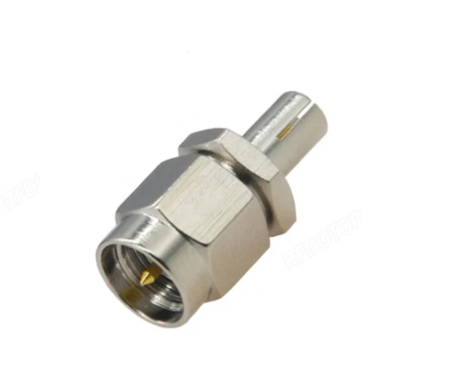 Переходник SMA-male - CRC9, 50 Ом, 20 шт