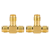 Переходник тройник SMA-female - SMA-female - SMA-female (SMA-KKK), 50 Ом, 2 шт