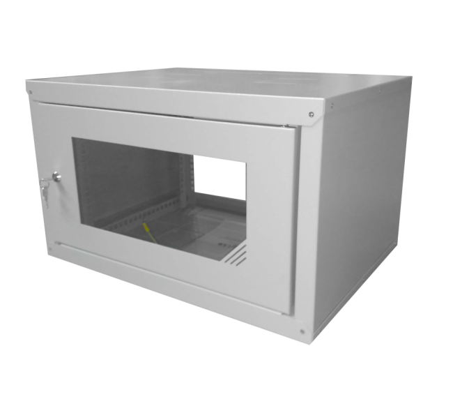 Шкаф настенный 19' 9U серия NOP2 (600х600x490), передняя дверь стекло, разборный, серый Netko Шкаф настенный 19' 9U серия NOP2 (600х600x490), передняя дверь стекло, разборный, серый Netko